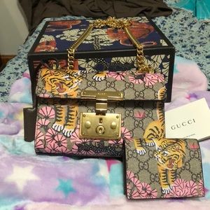 Authentic Gucci crossbody and wallet.
